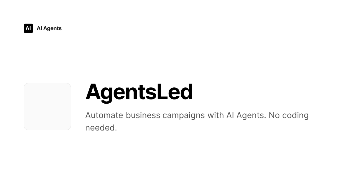 AgentsLed Review 2026 | Sales & Revenue Operations Tool - Pricing ...
