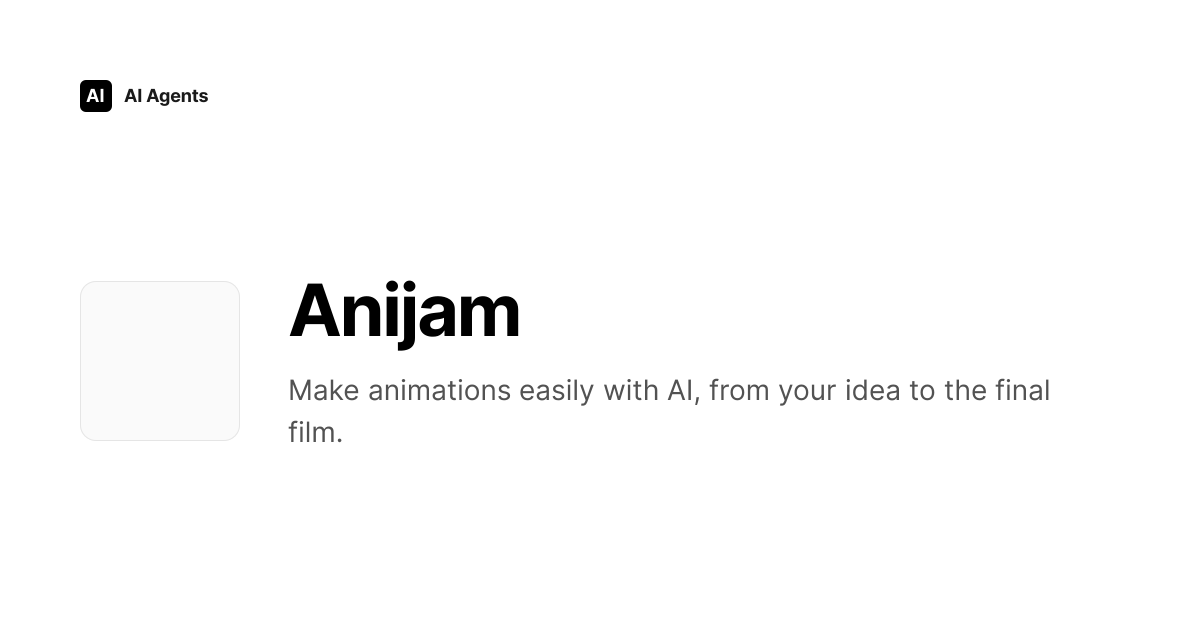 Anijam Review 2026 | AI Tool - Pricing & Features