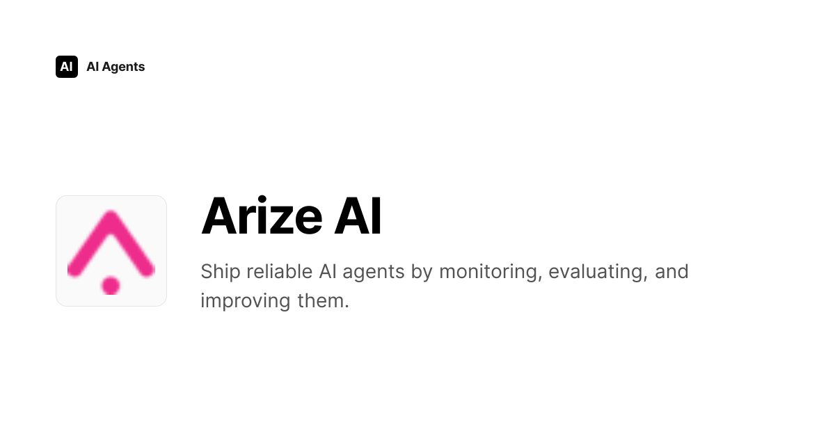 Arize AI Review 2026 | AI Infrastructure & MLOps Tool - Pricing & Features