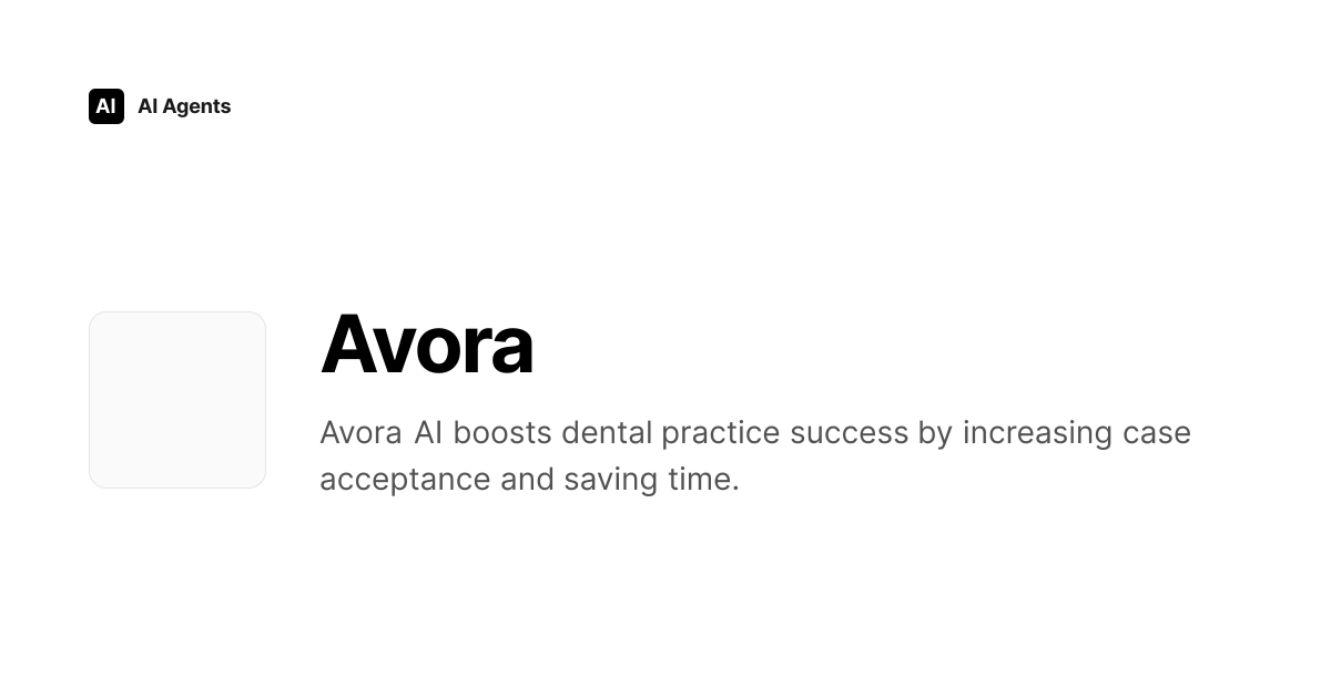 Avora Review 2026 | Industry-Specific AI Tool - Pricing & Features