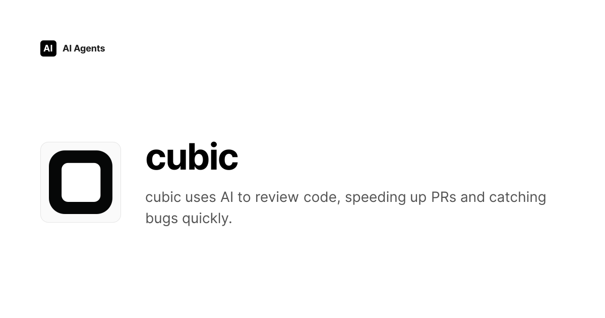 cubic Review 2026 | Software Engineering Tool - Pricing & Features