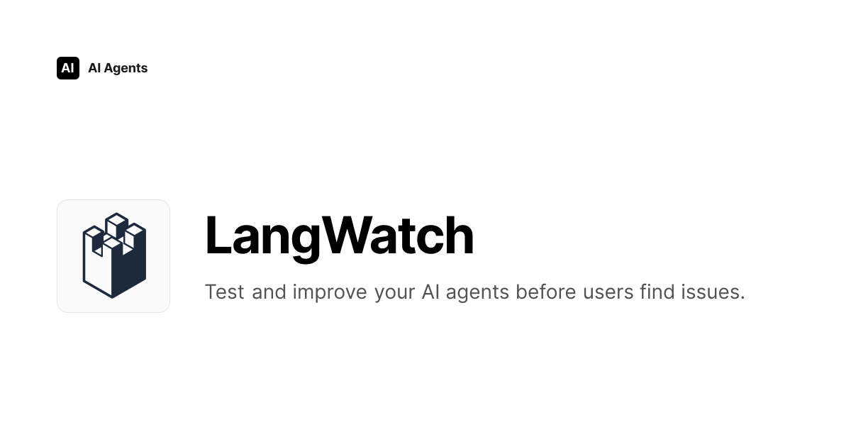 LangWatch Review 2026 | AI Infrastructure & MLOps Tool - Pricing & Features
