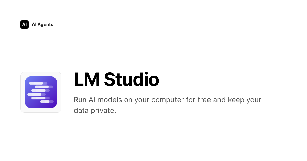 LM Studio Review 2026 | AI Infrastructure & MLOps Tool - Pricing & Features