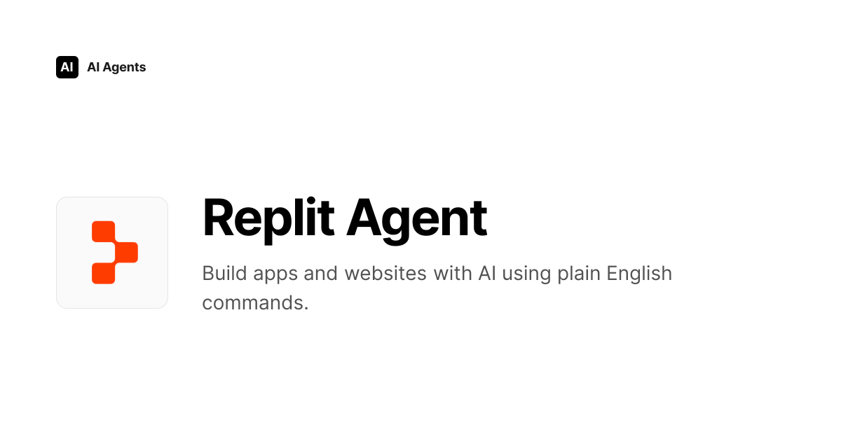 Replit Agent Review 2026 | Software Engineering Tool - Pricing & Features