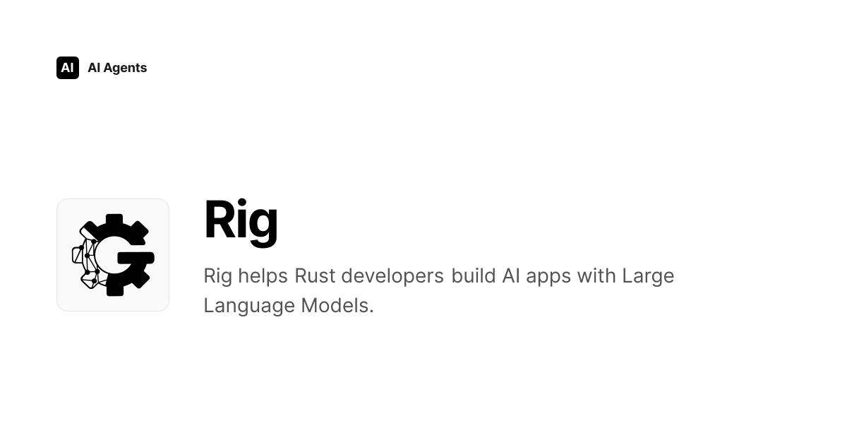 Rig Review 2026 | AI Infrastructure & MLOps Tool - Pricing & Features