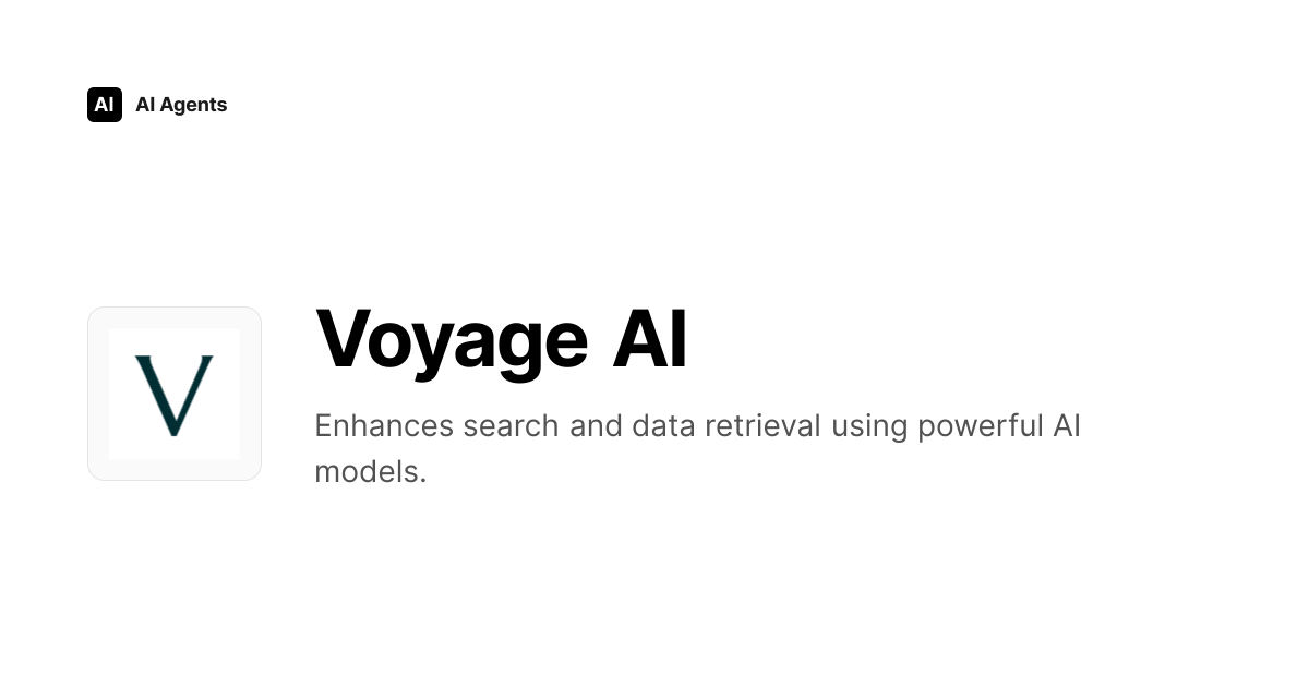 Voyage AI Review 2026 | AI Infrastructure & MLOps Tool - Pricing & Features